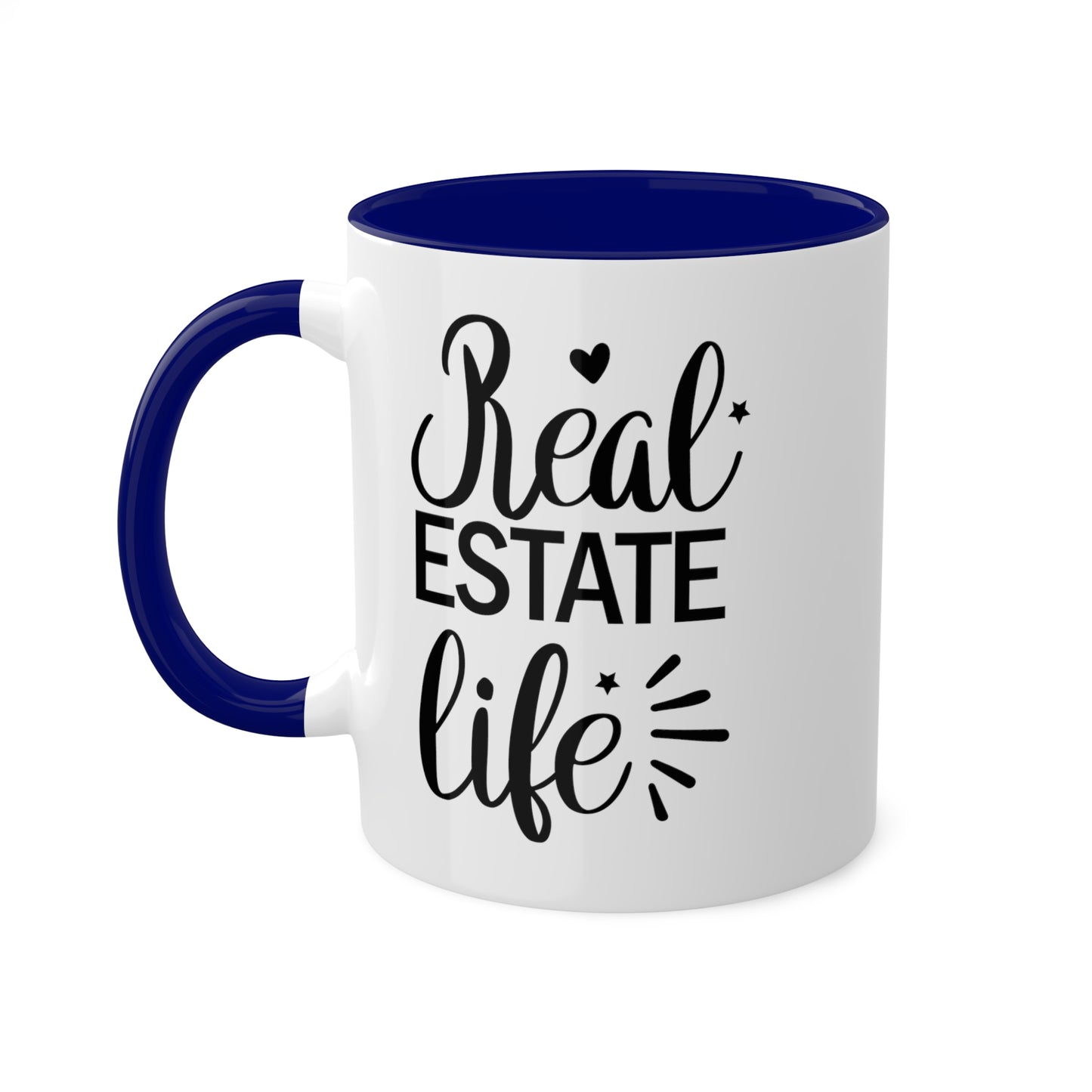 Real Estate Life Colorful Mugs, 11oz