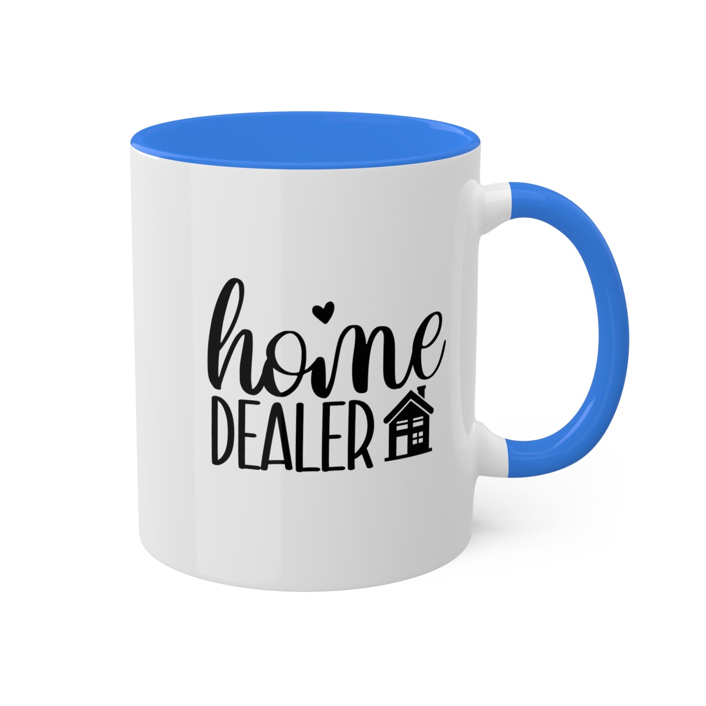 Home Dealer Colorful Mugs, 11oz