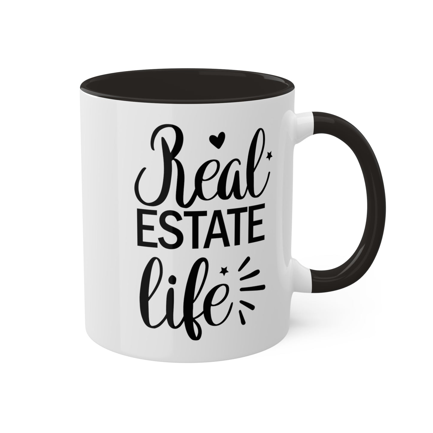 Real Estate Life Colorful Mugs, 11oz