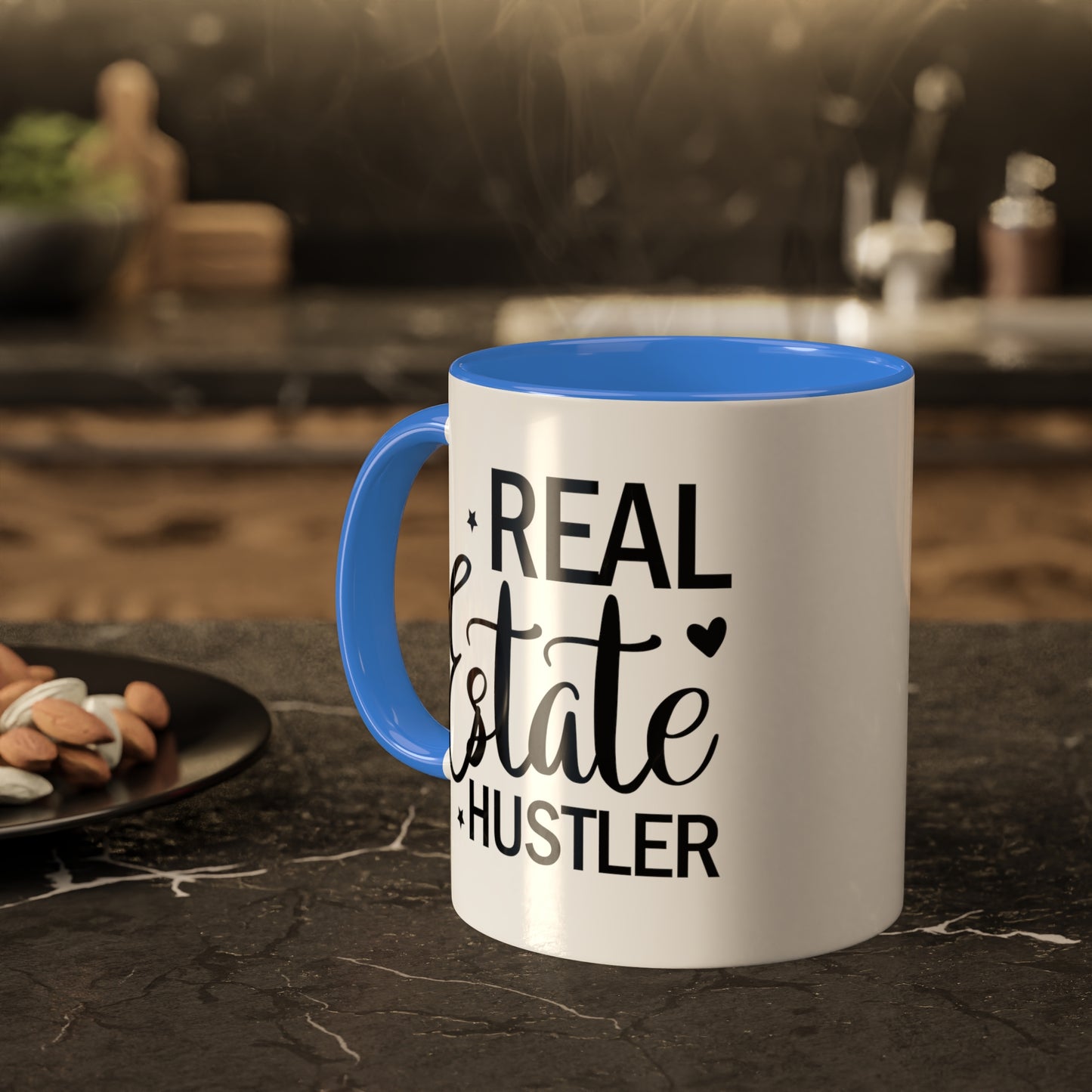 Real Estate Hustler Colorful Mugs, 11oz