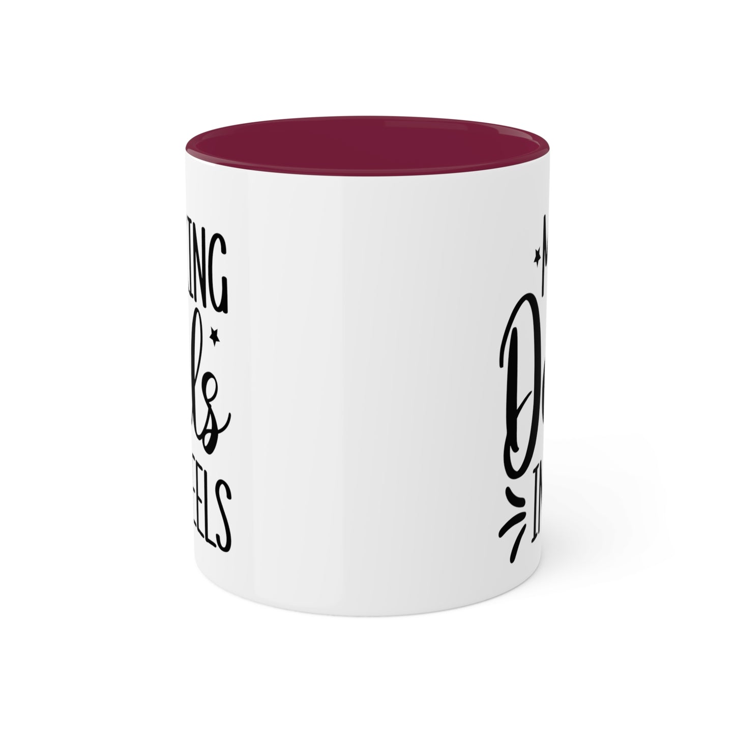 Making Deals in Heels Colorful Mugs, 11oz