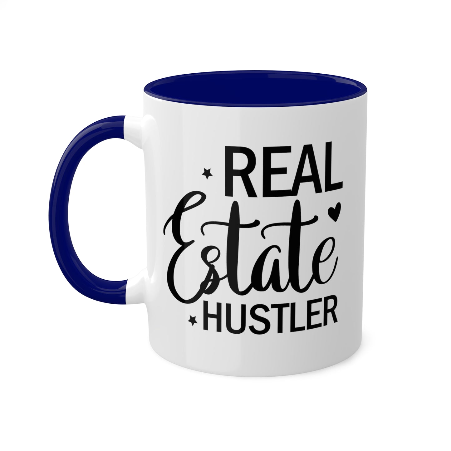 Real Estate Hustler Colorful Mugs, 11oz