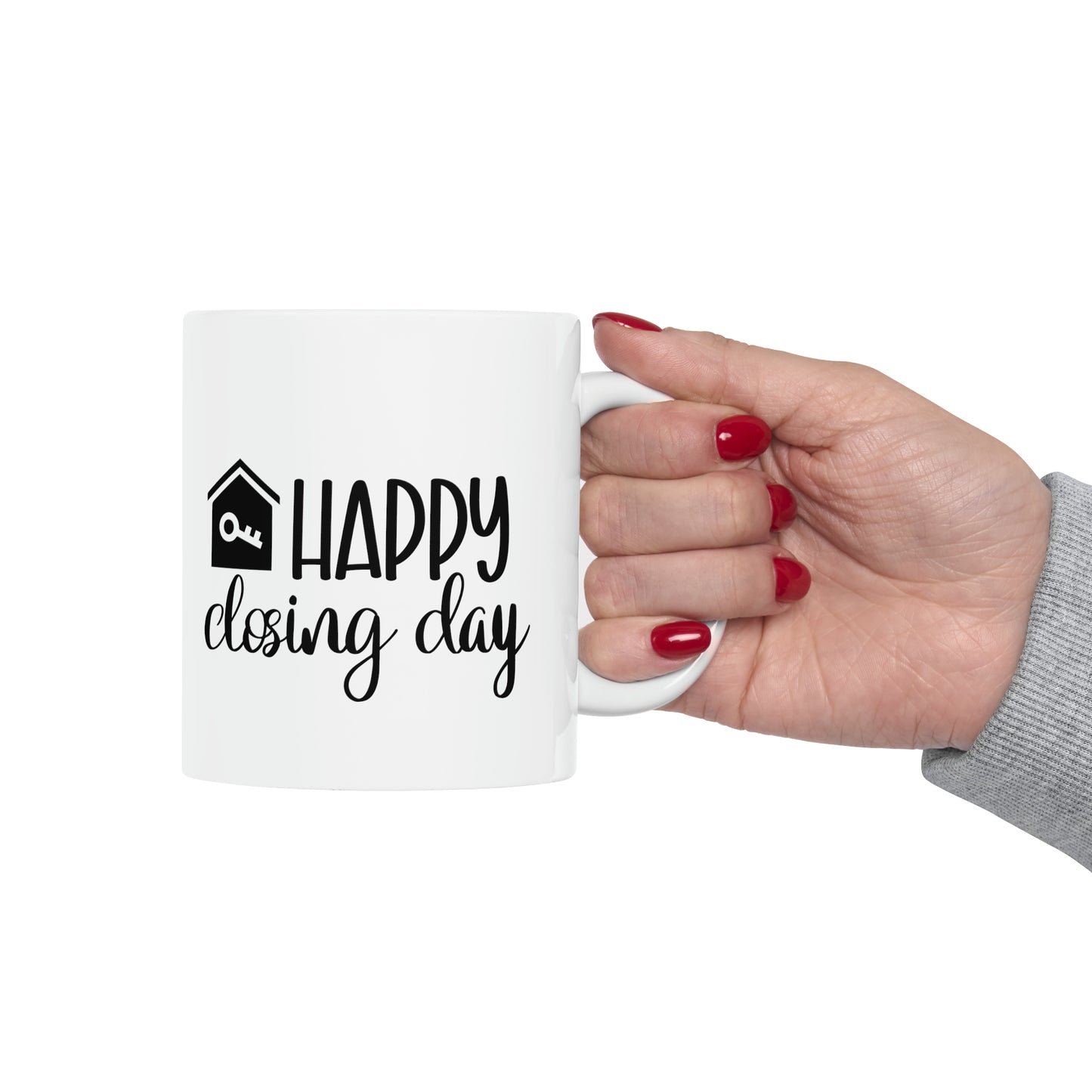 Happy Closing Day Ceramic Mug, 11oz