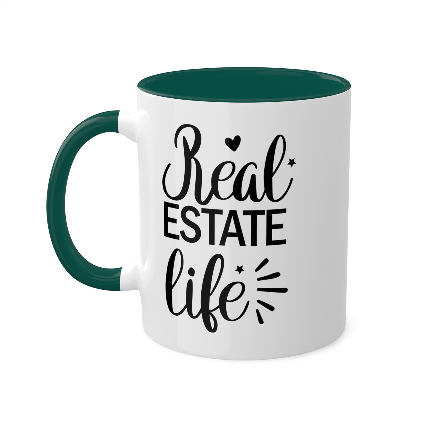 Real Estate Life Colorful Mugs, 11oz