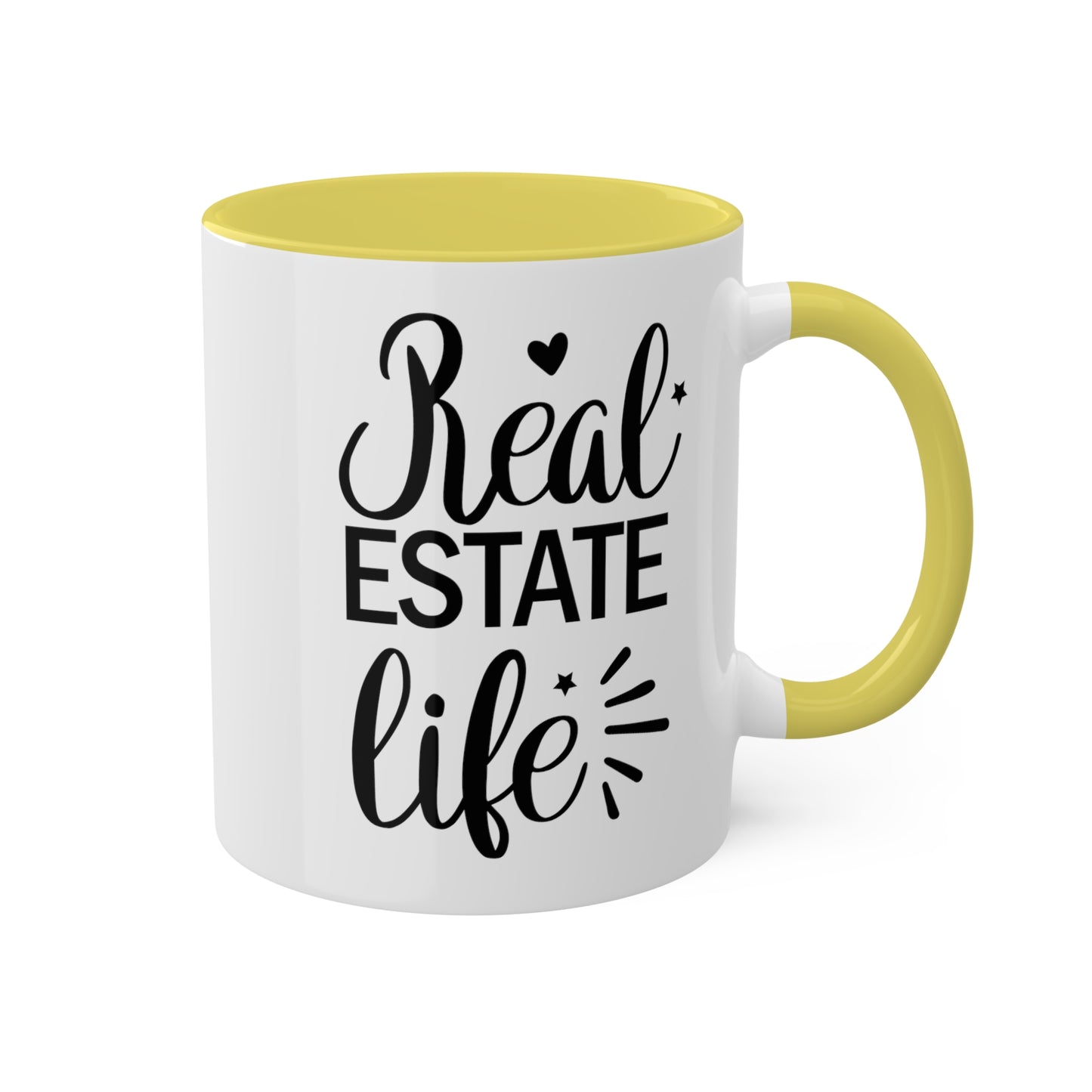 Real Estate Life Colorful Mugs, 11oz