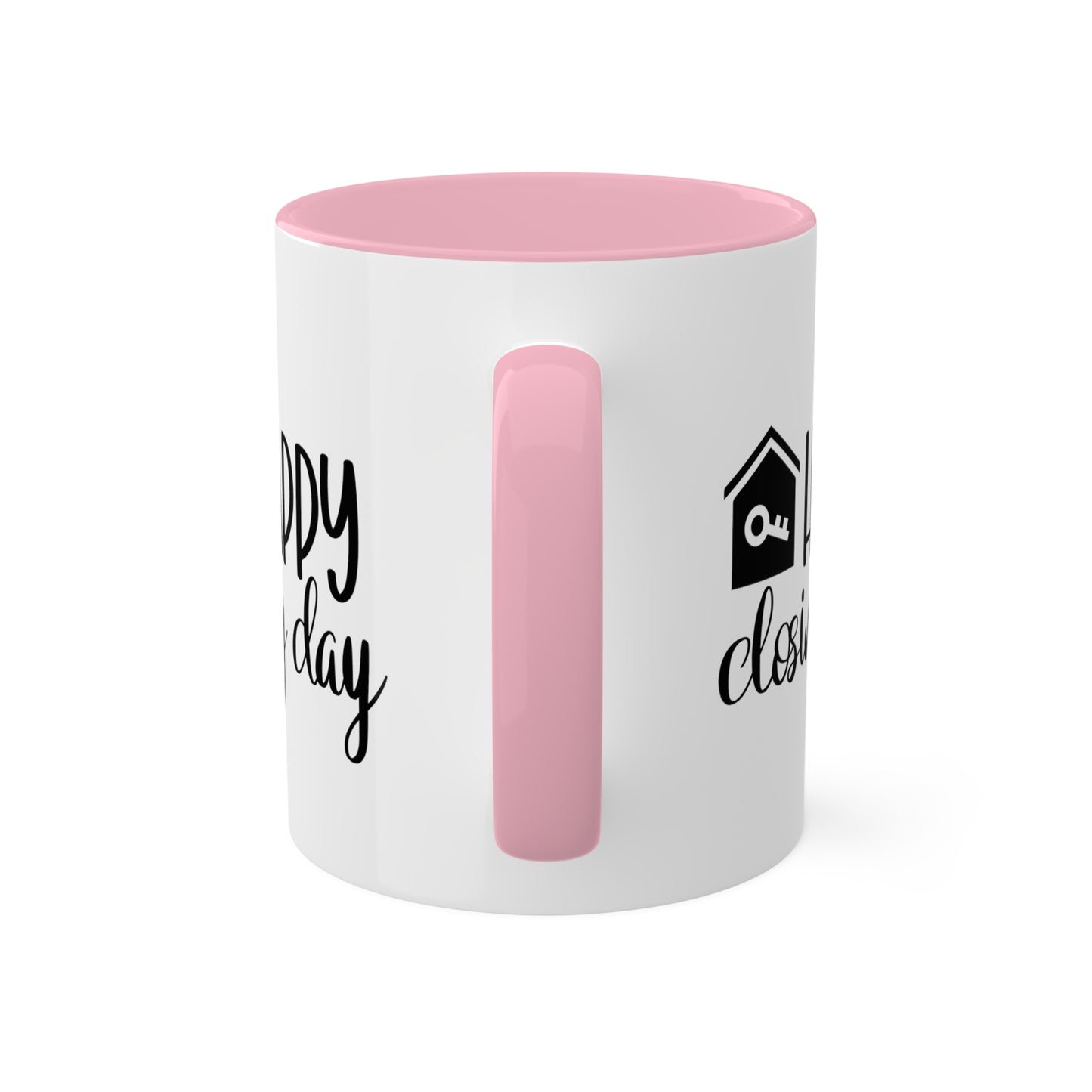 Happy Closing Day Colorful Mugs, 11oz