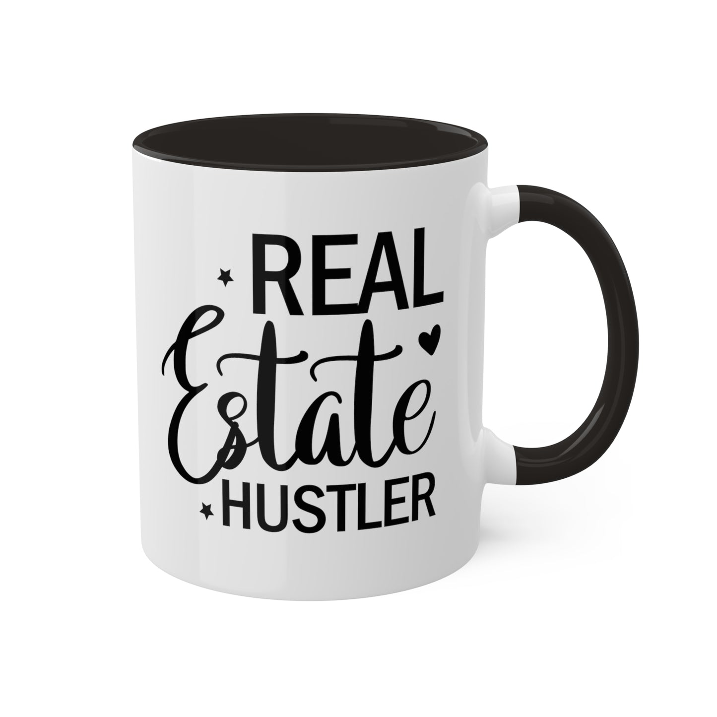 Real Estate Hustler Colorful Mugs, 11oz