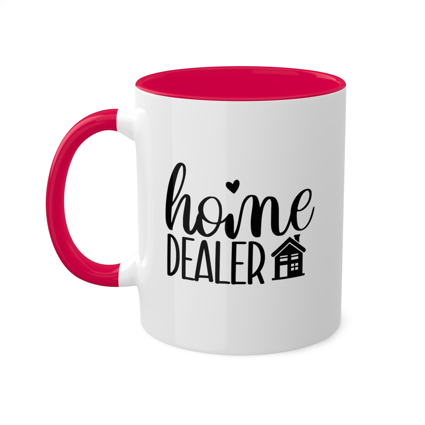 Home Dealer Colorful Mugs, 11oz