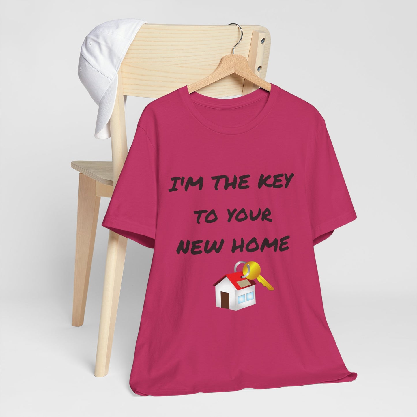 I'm the Key to Your New Home Unisex Jersey Short Sleeve Tee