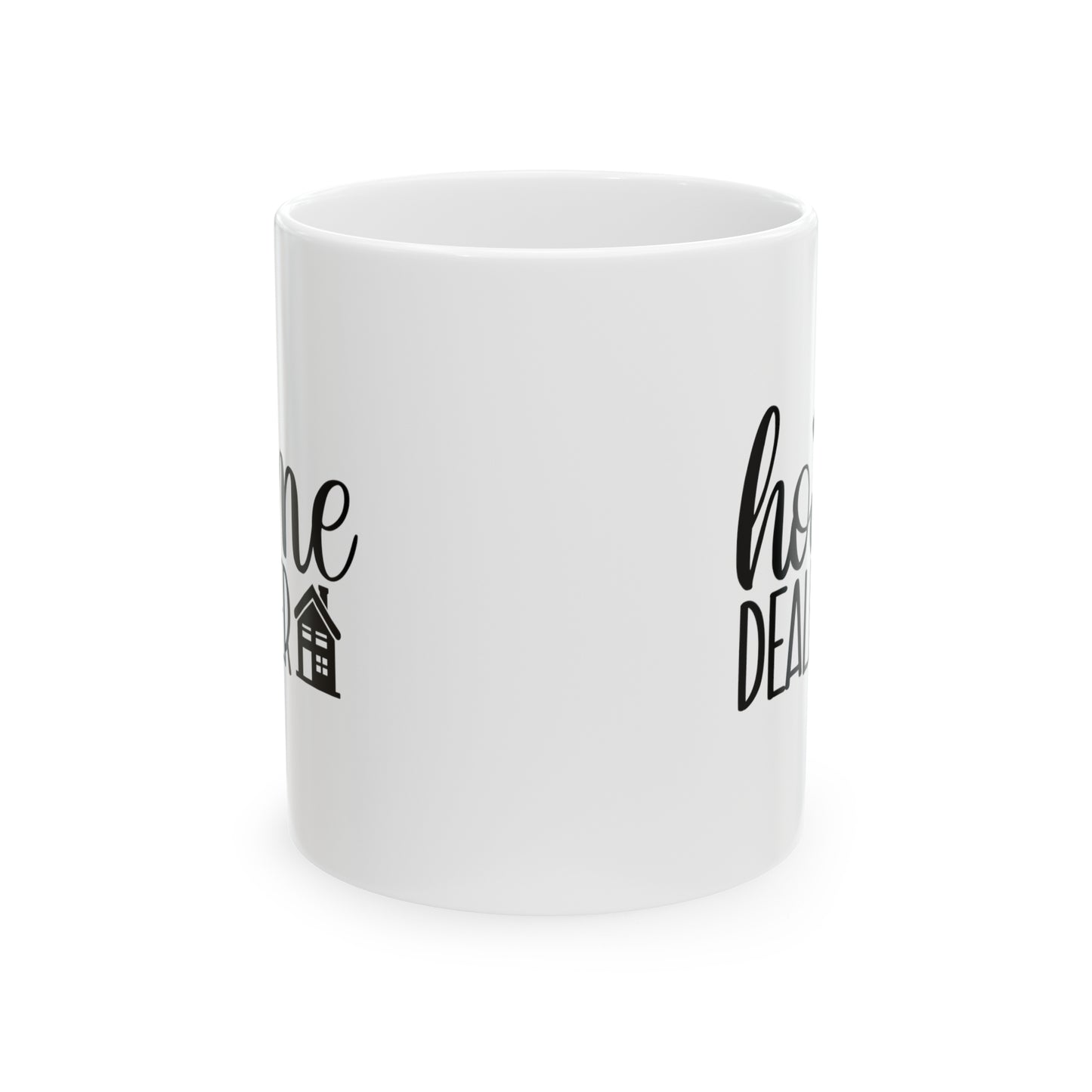 Home Dealer Ceramic Mug, 11oz