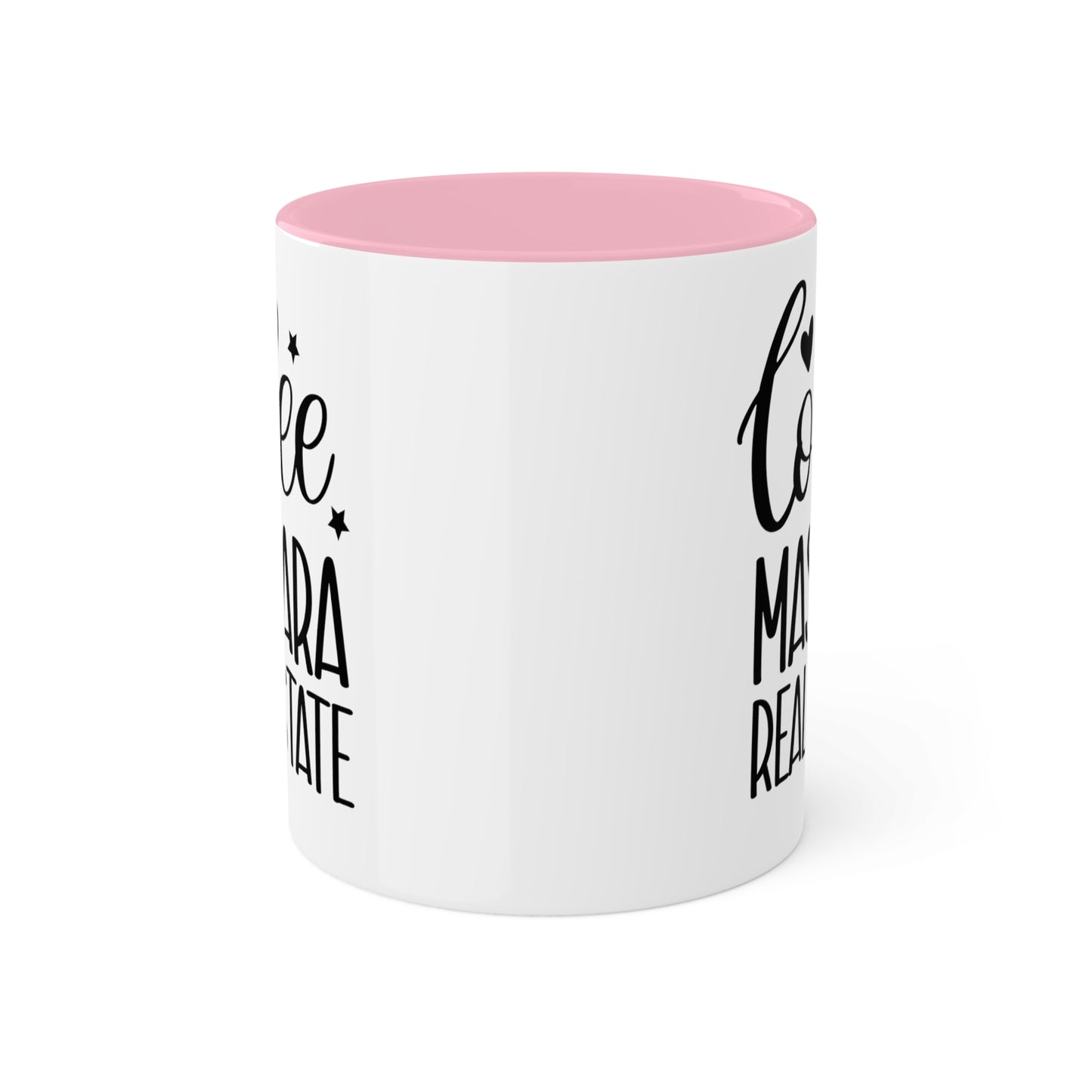 Coffee Mascara Real Estate Colorful Mugs, 11oz