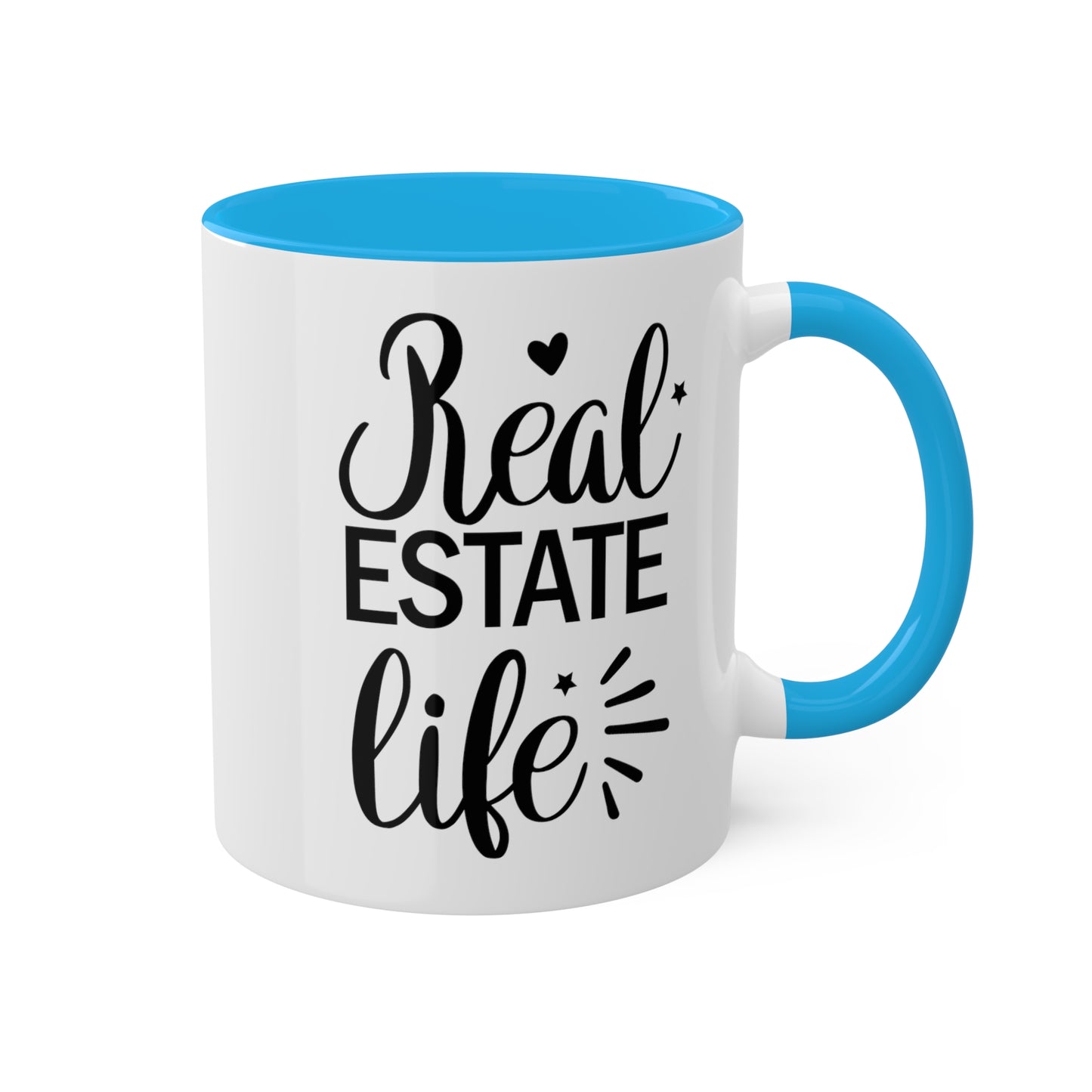 Real Estate Life Colorful Mugs, 11oz