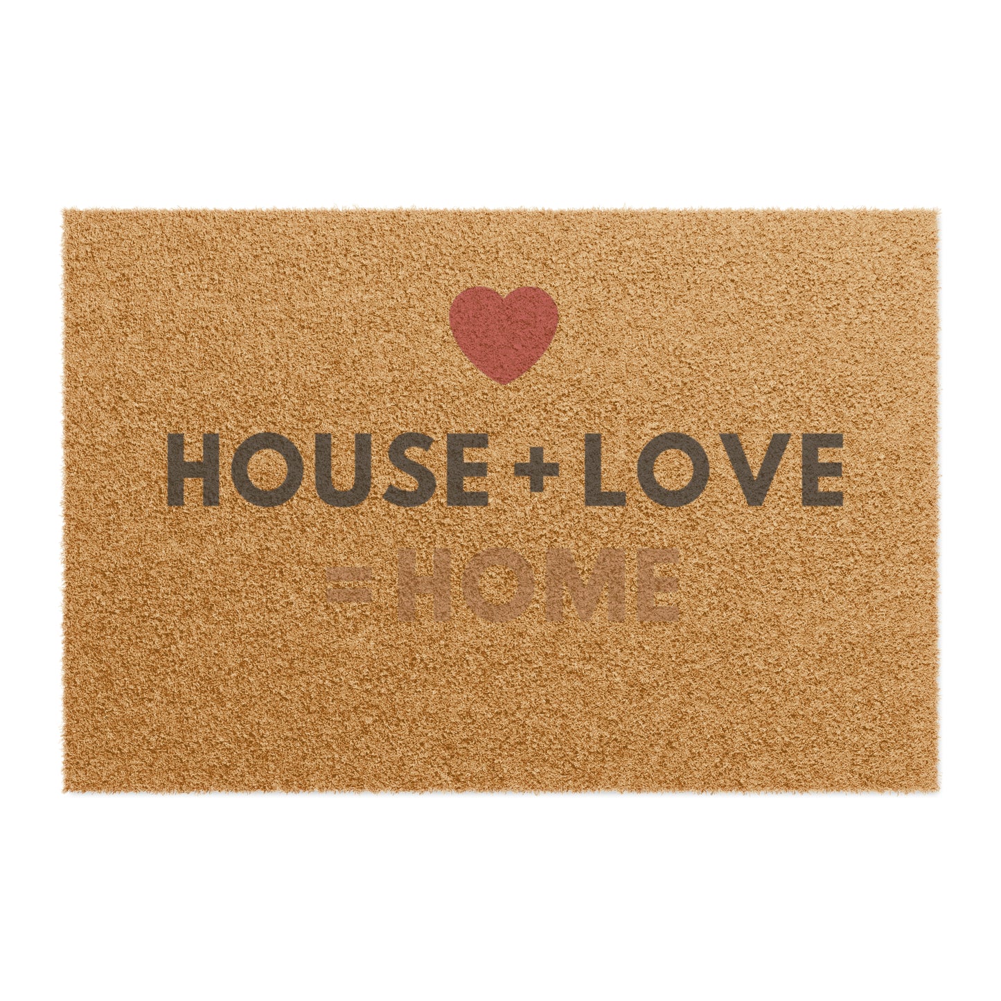 House + Love = Home Doormat