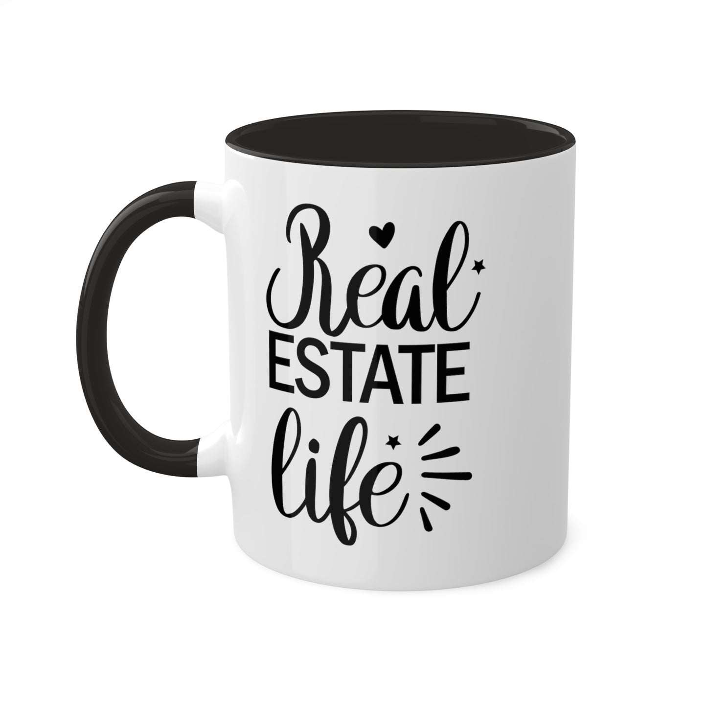 Real Estate Life Colorful Mugs, 11oz