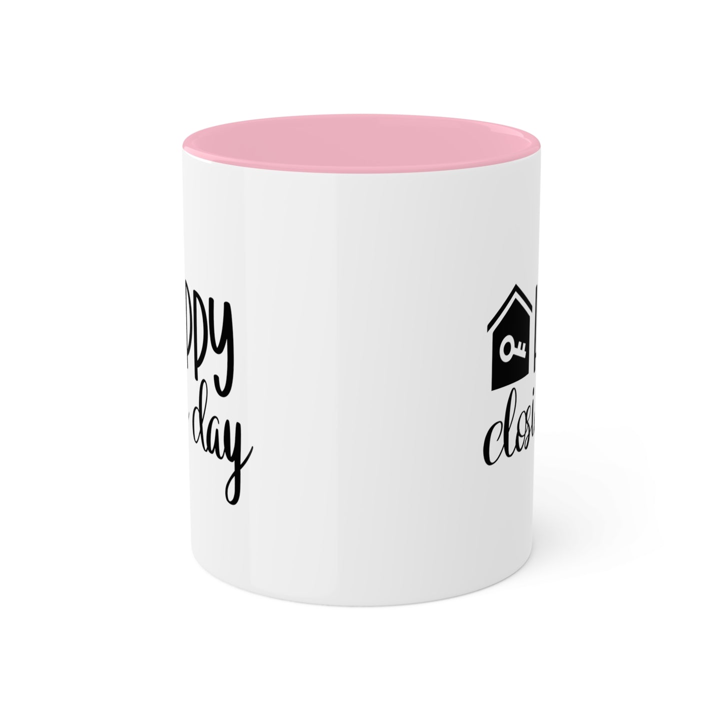 Happy Closing Day Colorful Mugs, 11oz