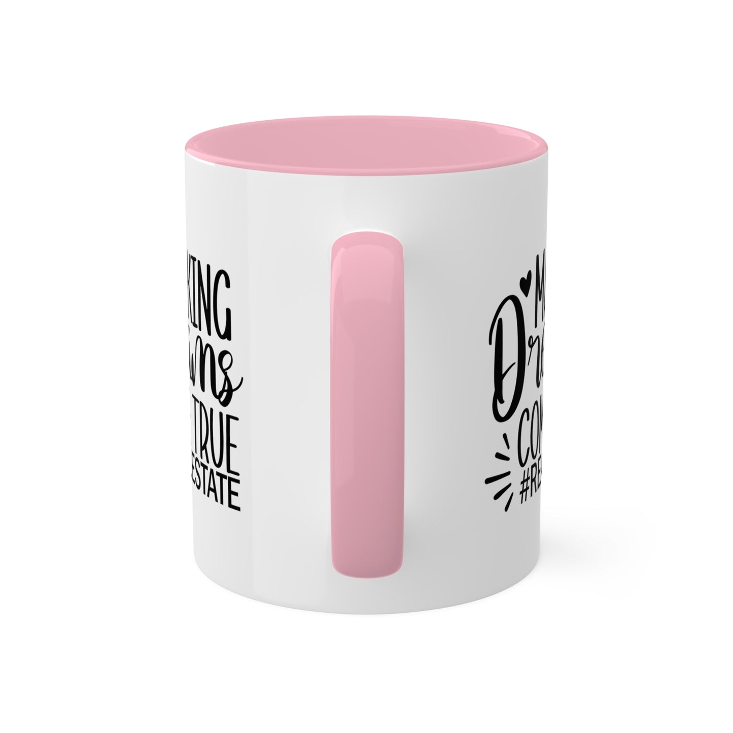 Making Dreams Come True Colorful Mugs, 11oz