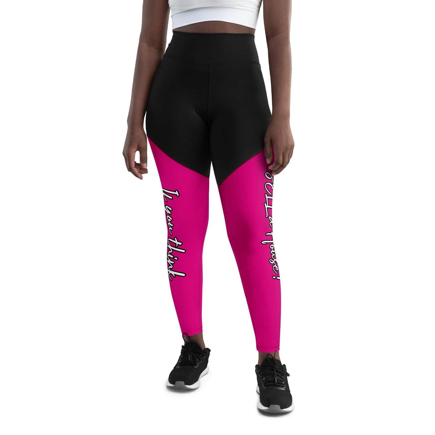 Real Estate Business Advertising Yoga Sports Leggings