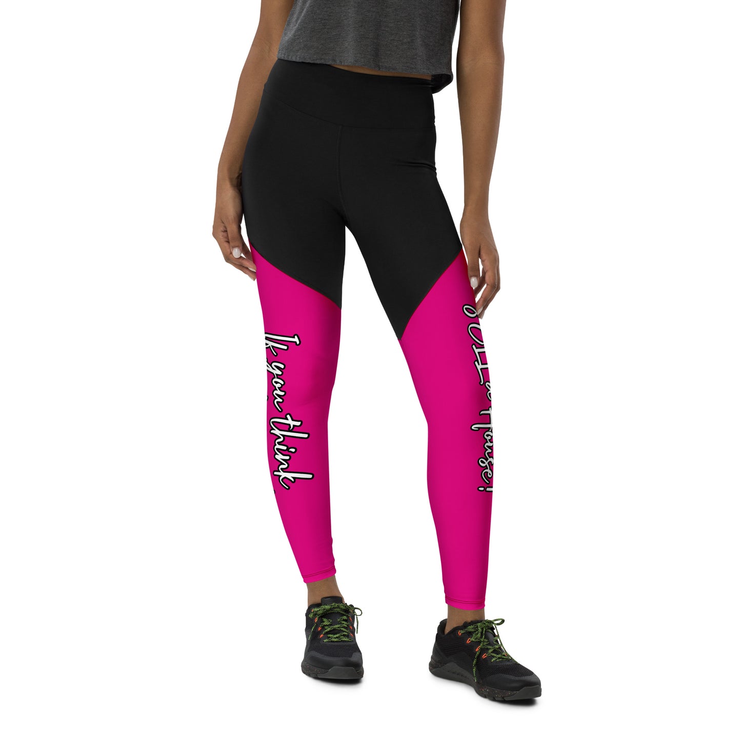 Real Estate Business Advertising Yoga Sports Leggings