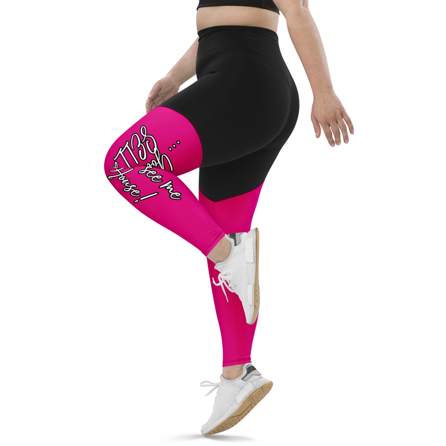 Real Estate Business Advertising Yoga Sports Leggings