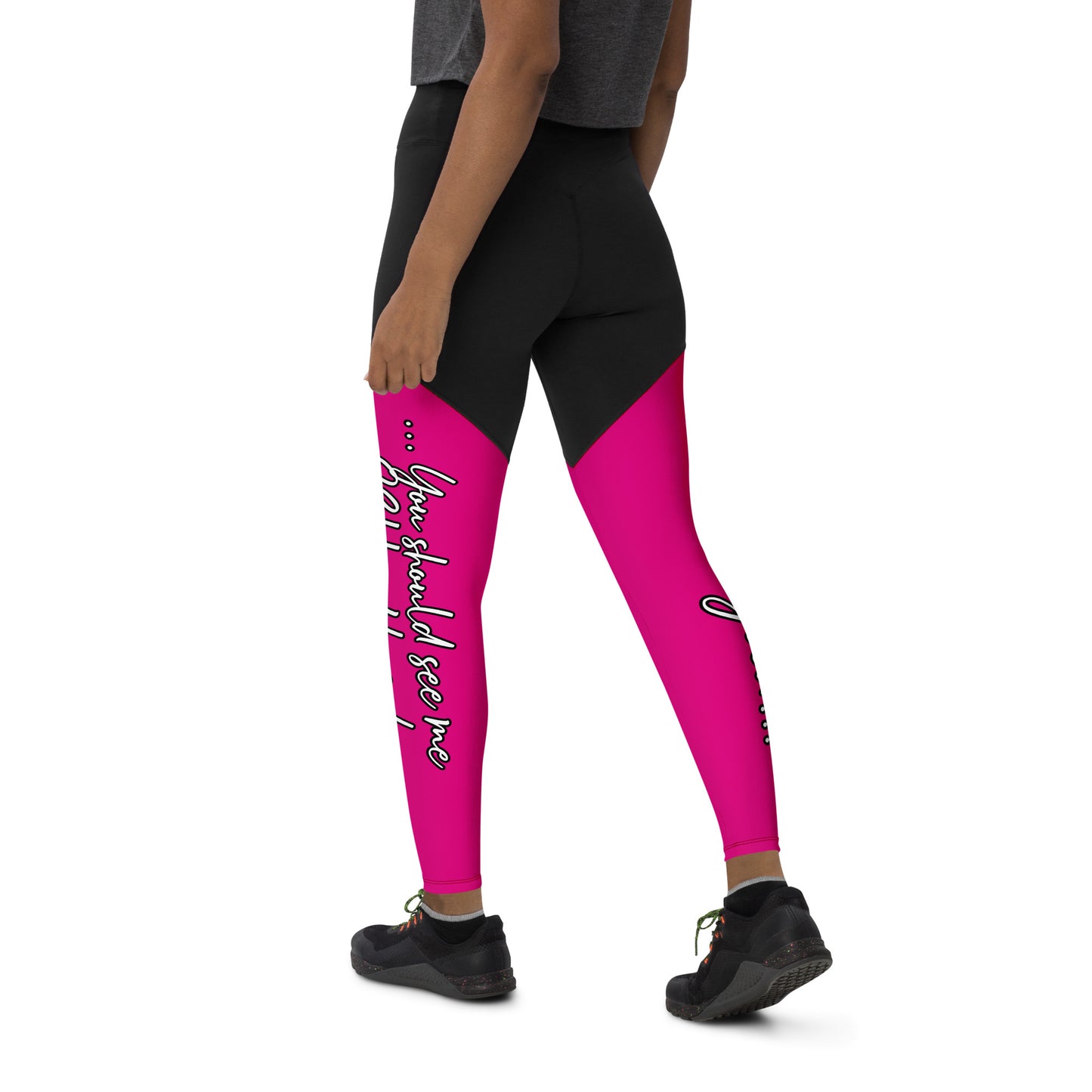 Real Estate Business Advertising Yoga Sports Leggings