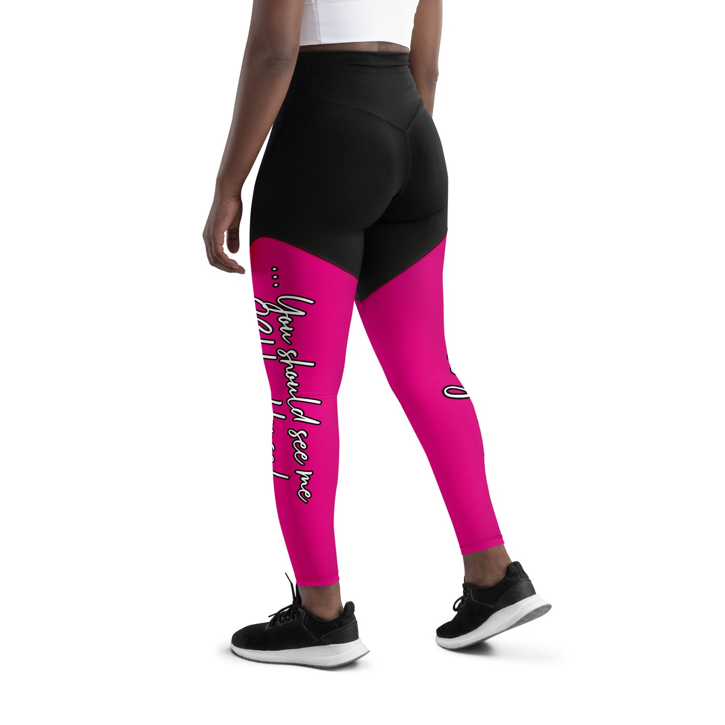 Real Estate Business Advertising Yoga Sports Leggings