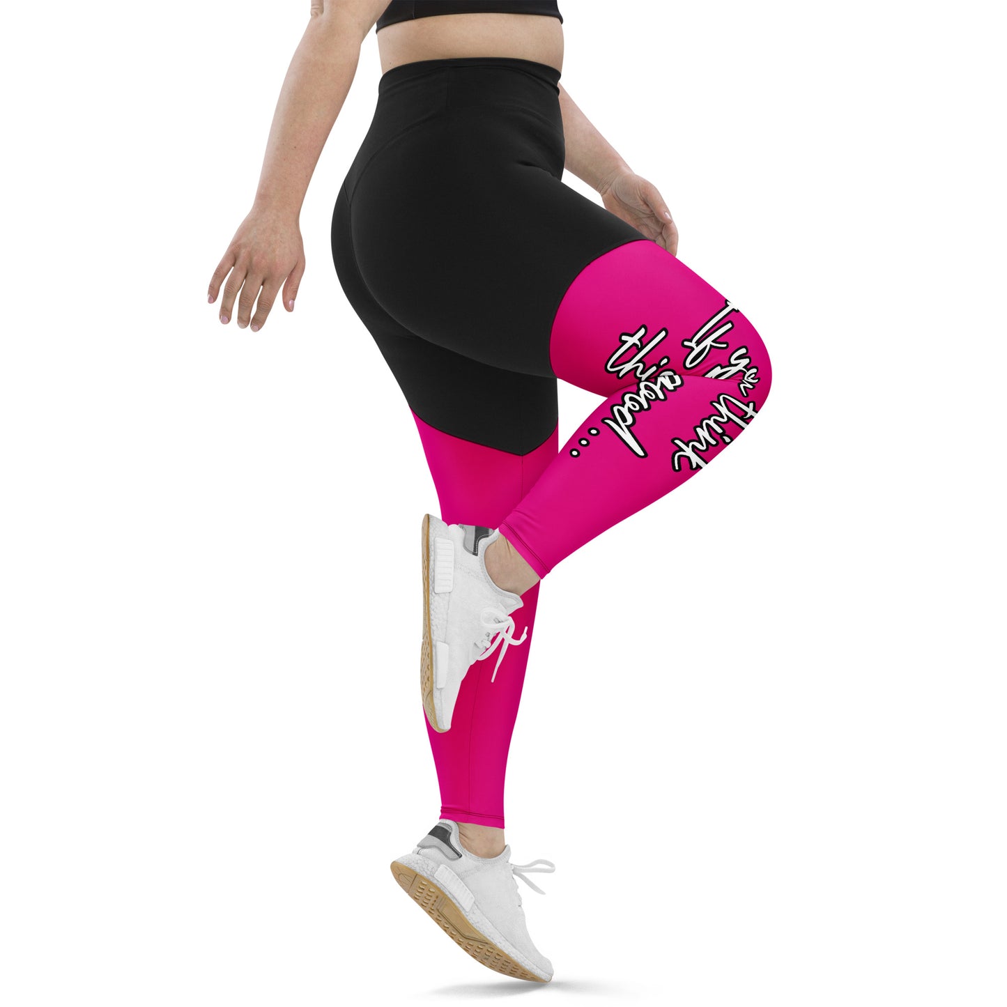 Real Estate Business Advertising Yoga Sports Leggings