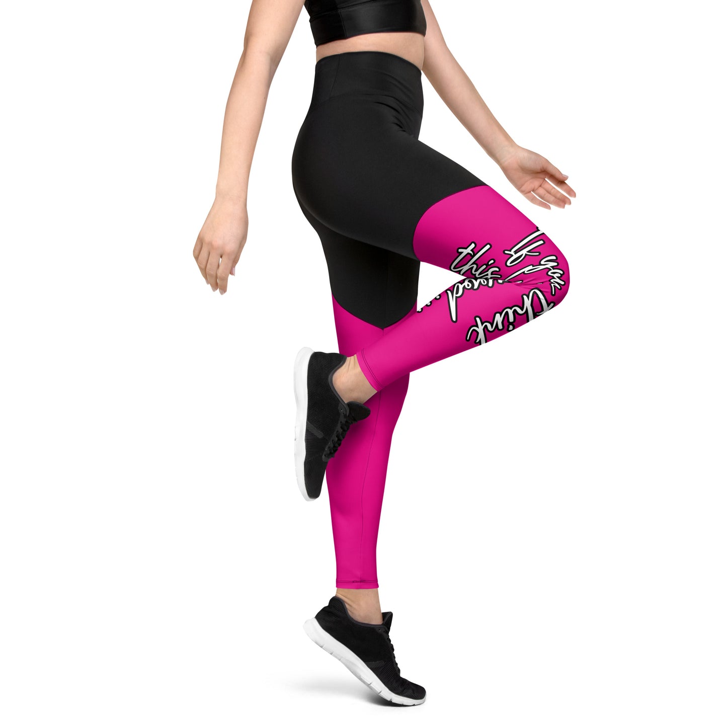 Real Estate Business Advertising Yoga Sports Leggings