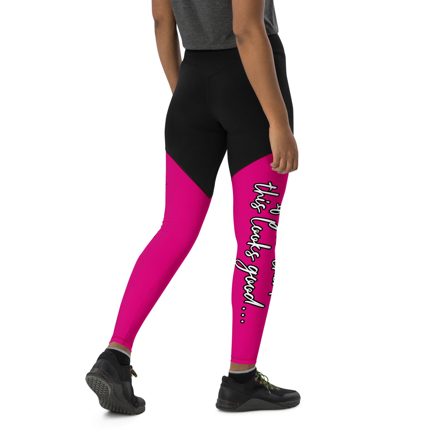 Real Estate Business Advertising Yoga Sports Leggings