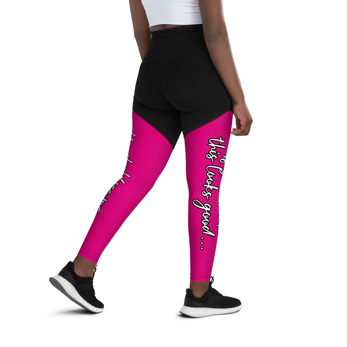 Real Estate Business Advertising Yoga Sports Leggings