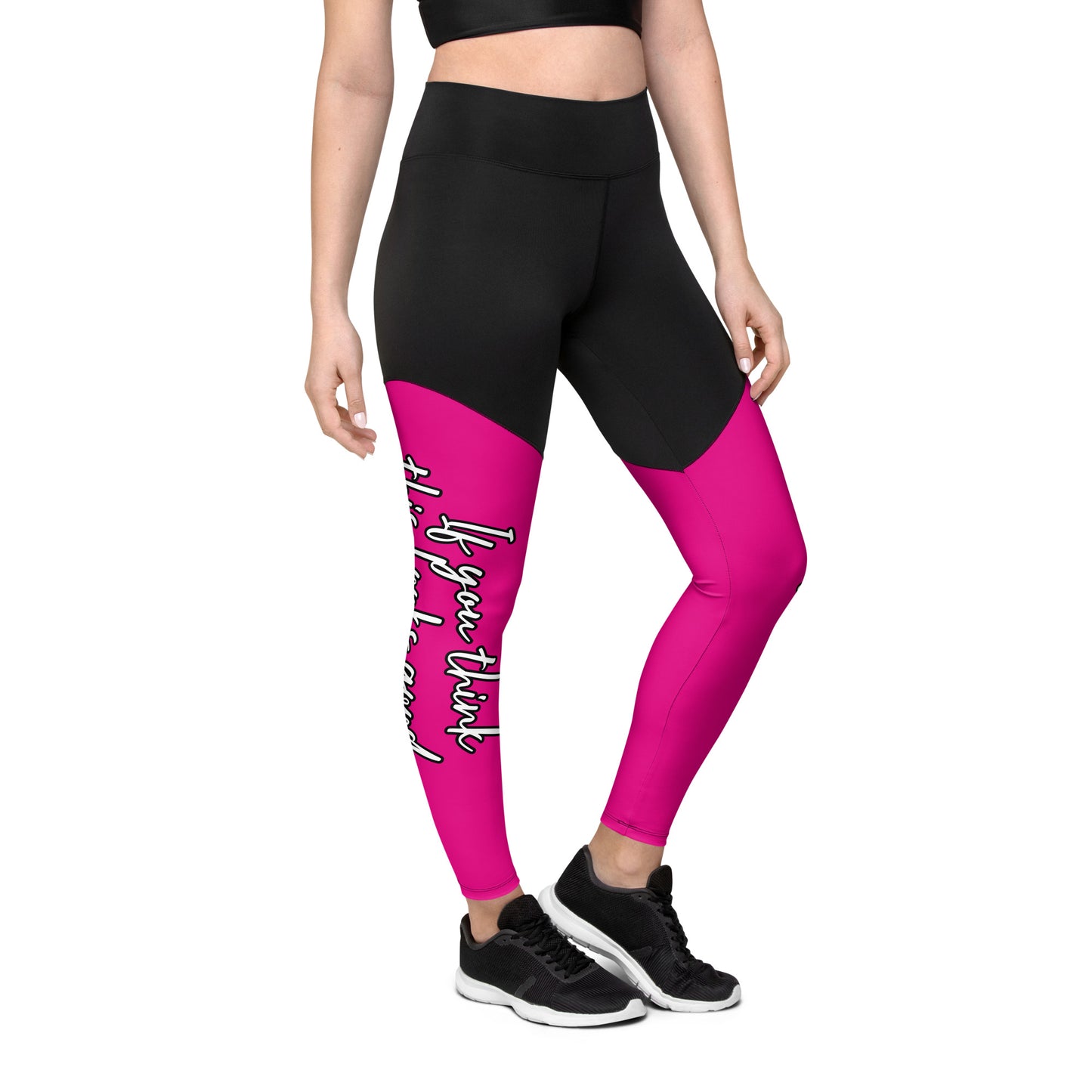 Real Estate Business Advertising Yoga Sports Leggings